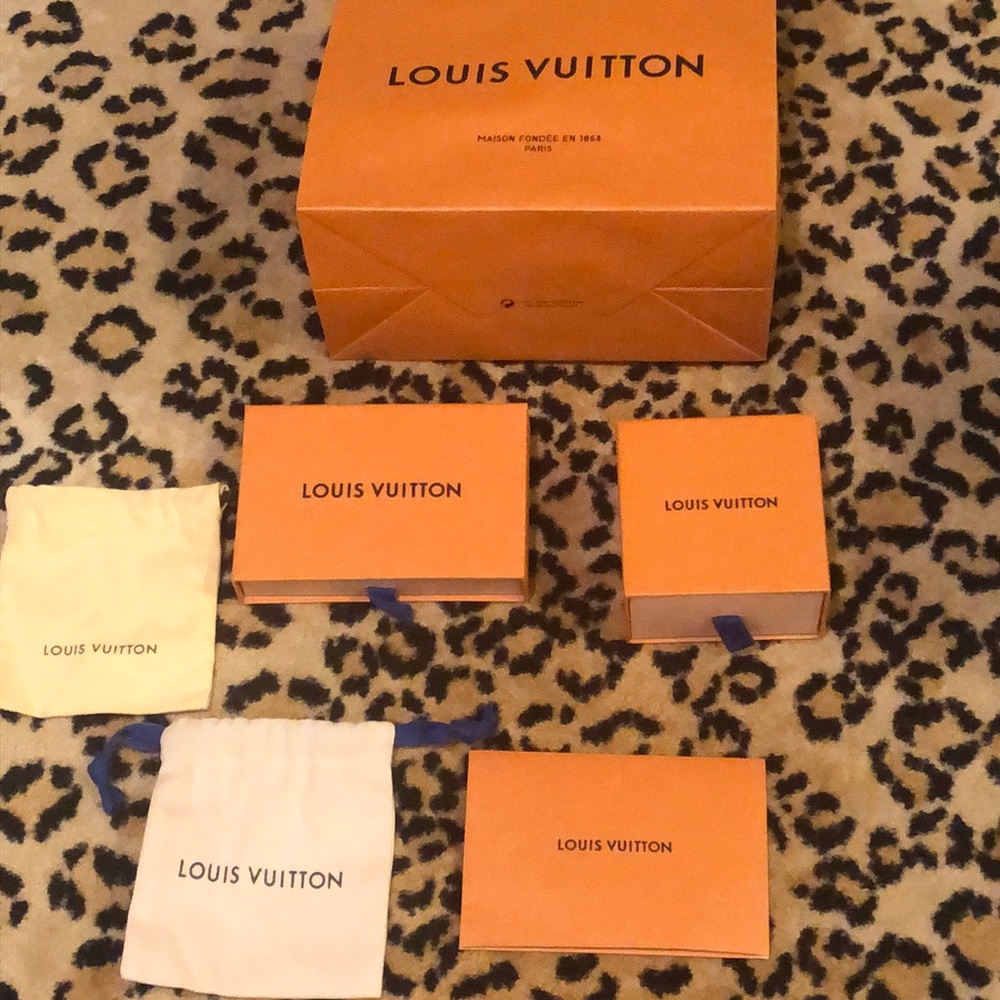 Louis Vuitton Boxes And dust bags